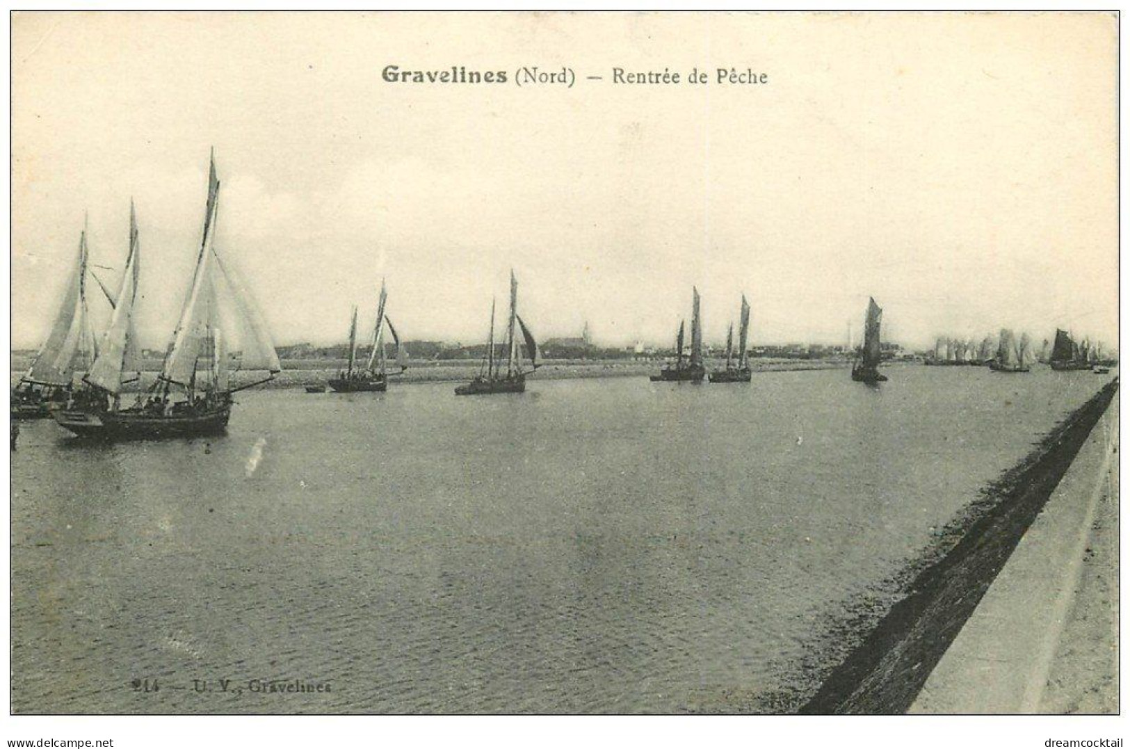 59 GRAVELINES. Rentrée De Pêche 1918 - Gravelines