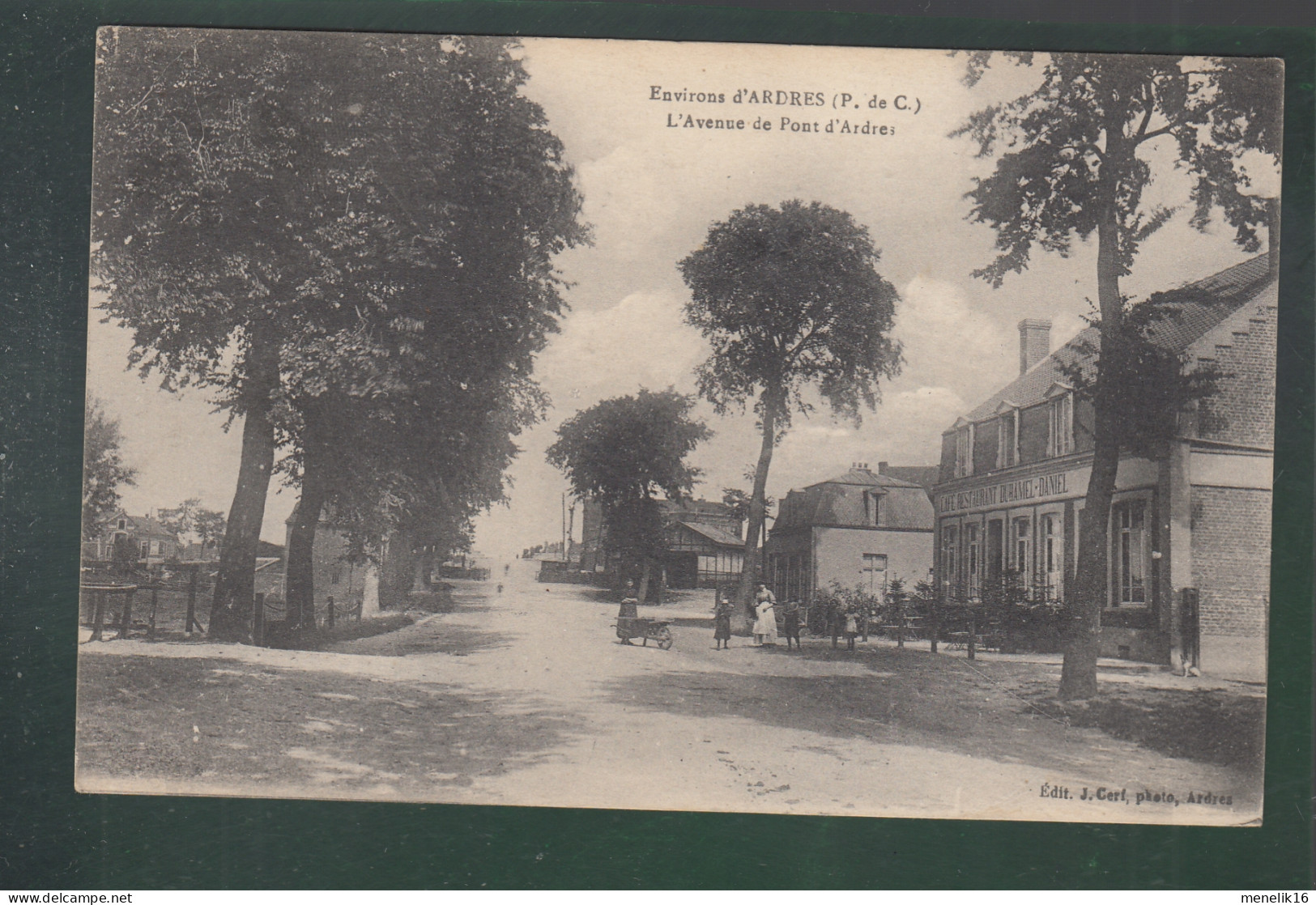 CP - 62 - Environs D'Ardres - Avenue De Pont-d'Ardres - Ardres