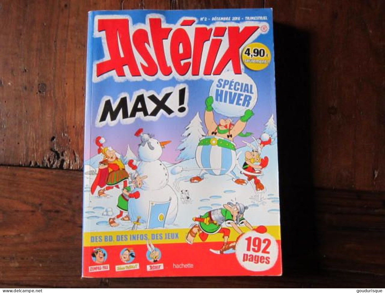 ASTERIX  MAX N°2  SPECIAL HIVERS - Asterix