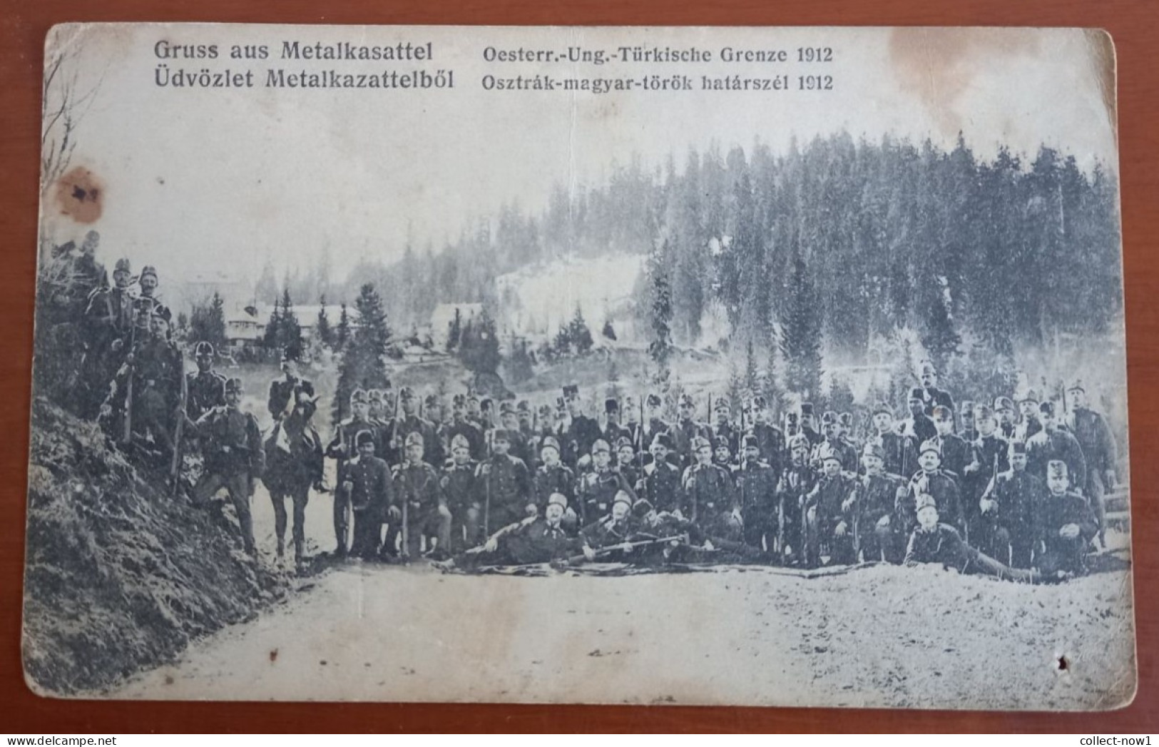 #4  Bosnia And Herzegovina  Metaljka, Metalkasattel Hungarian Soldiers   At The Austro - Hungary - Turkish Border - Bosnie-Herzegovine