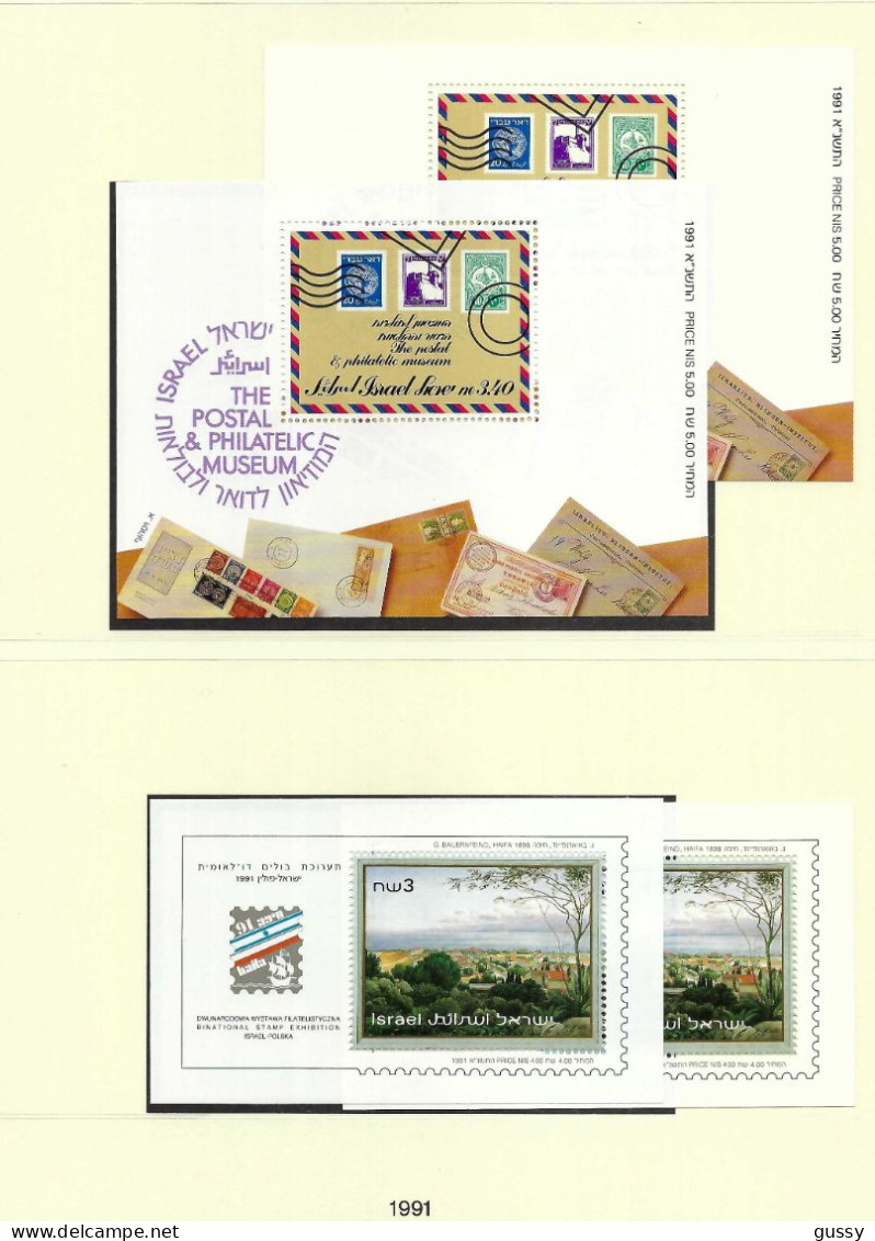 ISRAEL Ca.1990-91: Lot De Neufs** Avec Tabs - Unused Stamps (with Tabs)