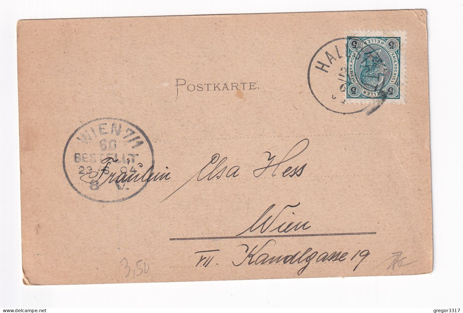E5462) HALLSTATT Im Salzkammergut - C. Le Feubure - 1904 - Hallstatt
