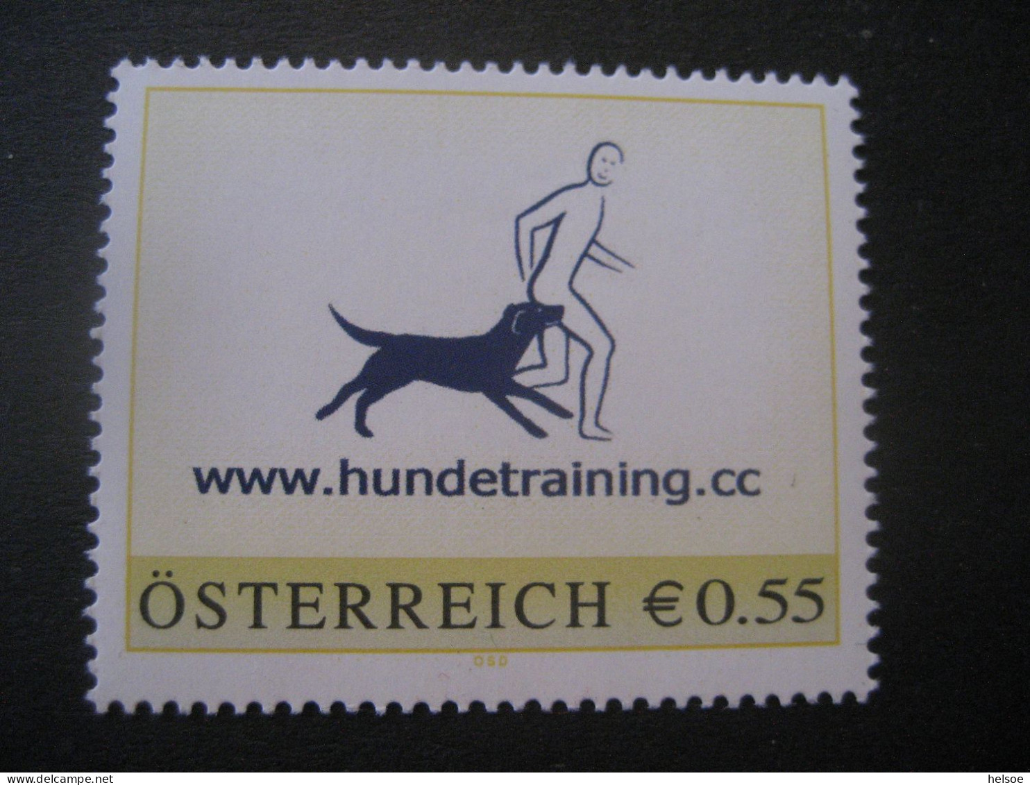 Österreich- PM Hundetraining ** Ungebraucht - Persoonlijke Postzegels