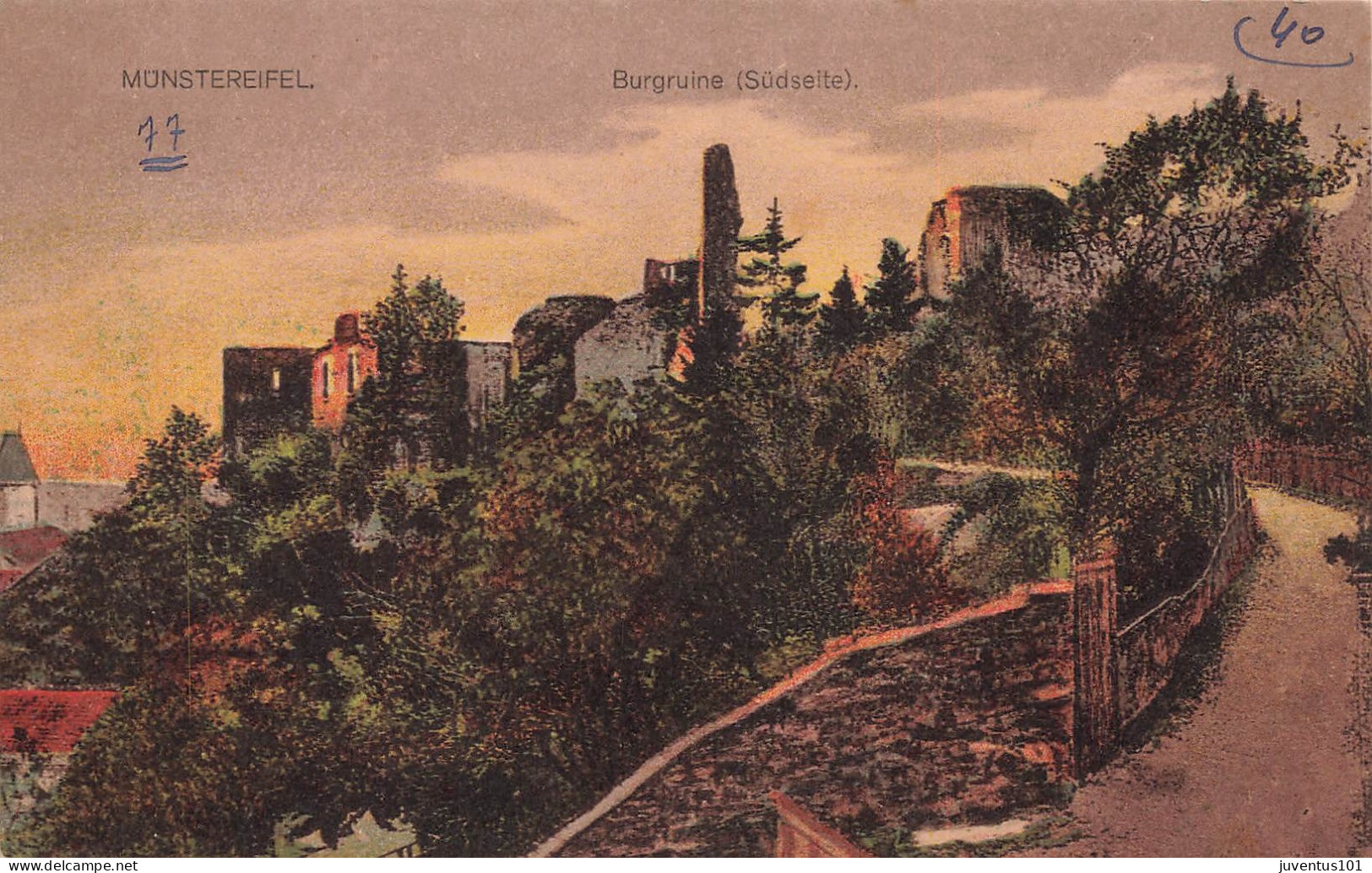 CPA Münstereifel-Burgruine      L2721 - Bad Muenstereifel