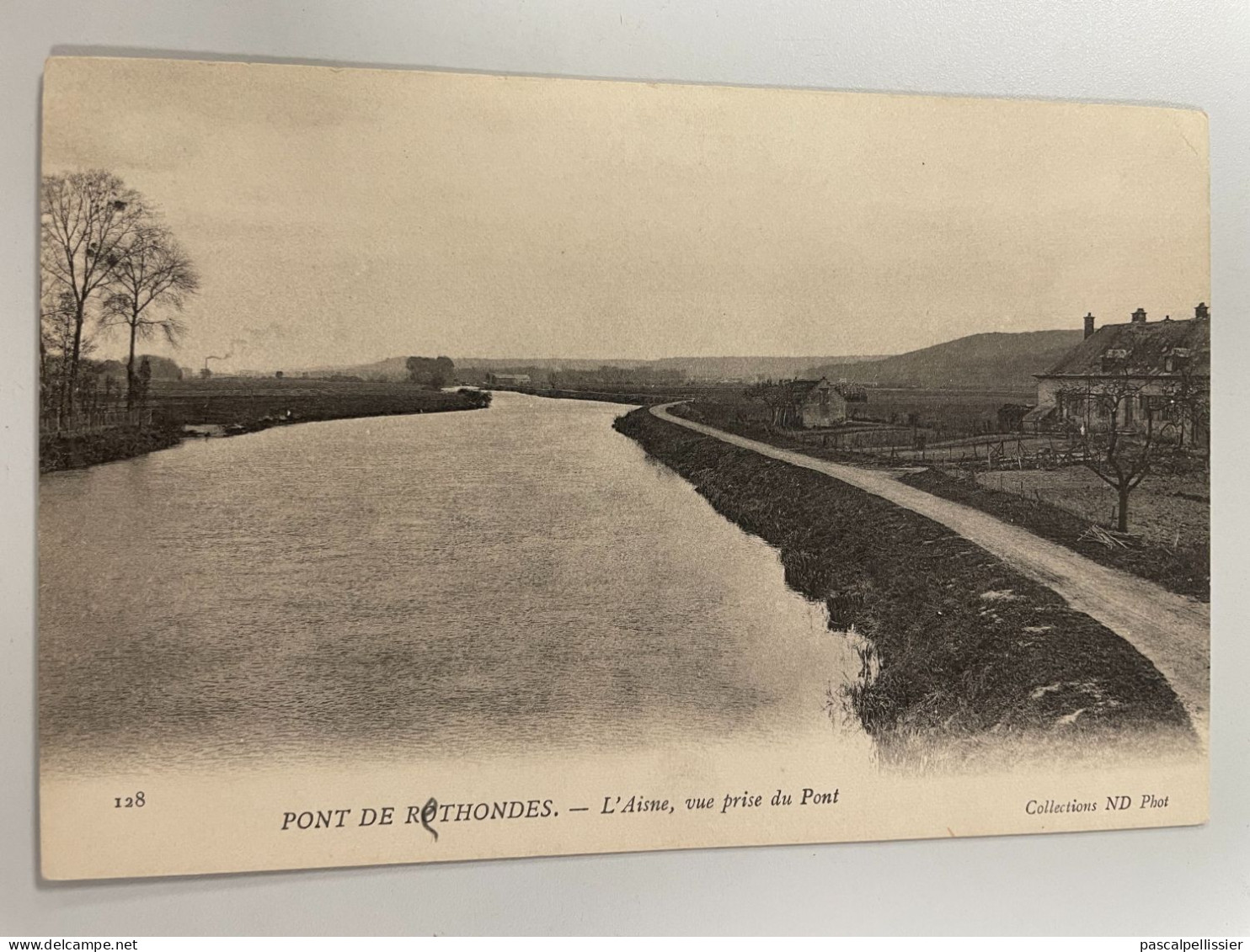 CPA - 60 - PONT-DE-RETHONDES - L'Aisne, Vue Prise Du Pont - Rethondes