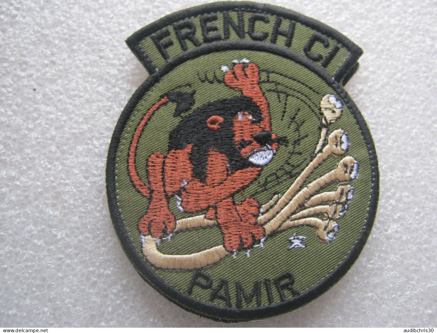 ECUSSON MILITAIRE UNITE SPECIALE DU CONTRE ESPIONNAGE FRANCAIS OPEX PAMIR AFGHANISTAN SUR SCRATCH - Forze Aeree