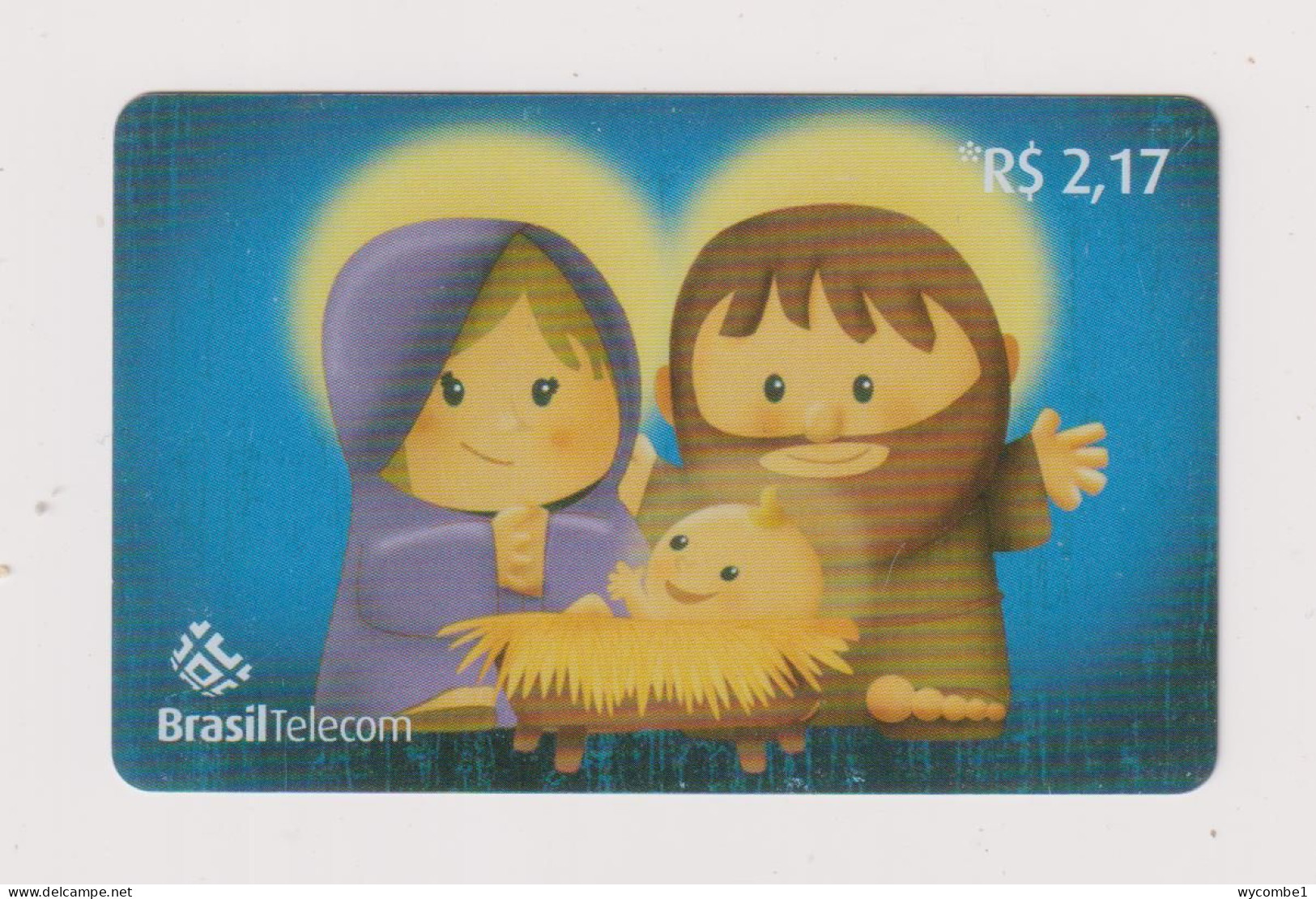 BRASIL -  Christmas Inductive  Phonecard - Brazil