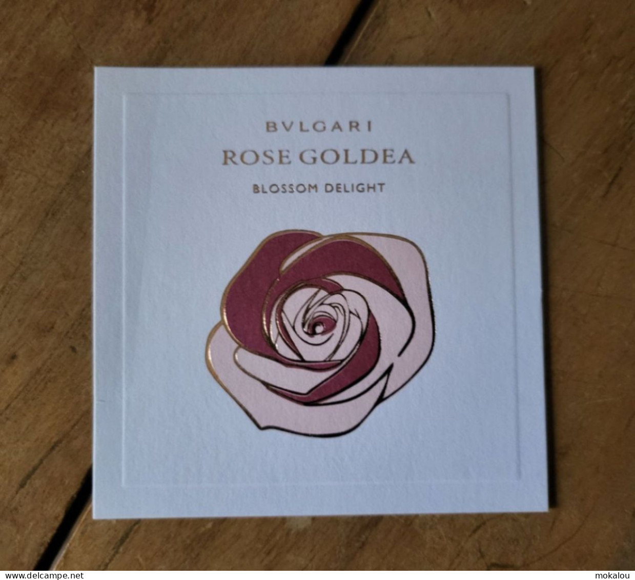 Carte Bulgari Rose Goldea Blossom Delight - Modern (ab 1961)