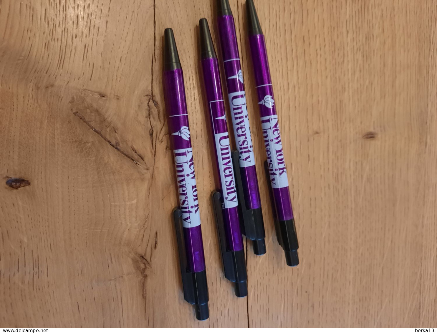 Lot De 4 Bics Université De New York - Pens