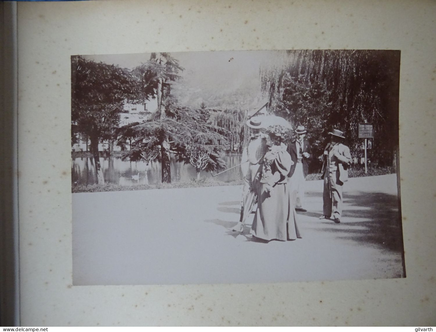 Album photo famille Pellet d'Anglade, vacances Biarritz, corrida, fêtes Fontarrabie, Luchon... 146 photos vers 1895-1905