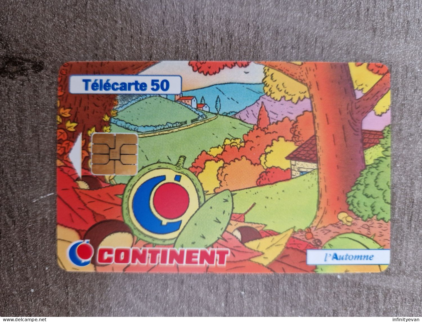 F783 - CONTINENT AUTOMNE JG COTE 18 - 1997