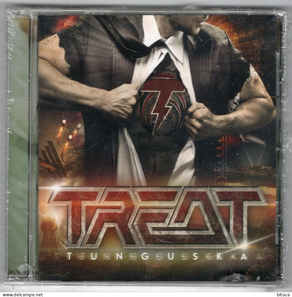 CD Neuf Sous Blister 12 Titres Treat  - Tunguska - Rock
