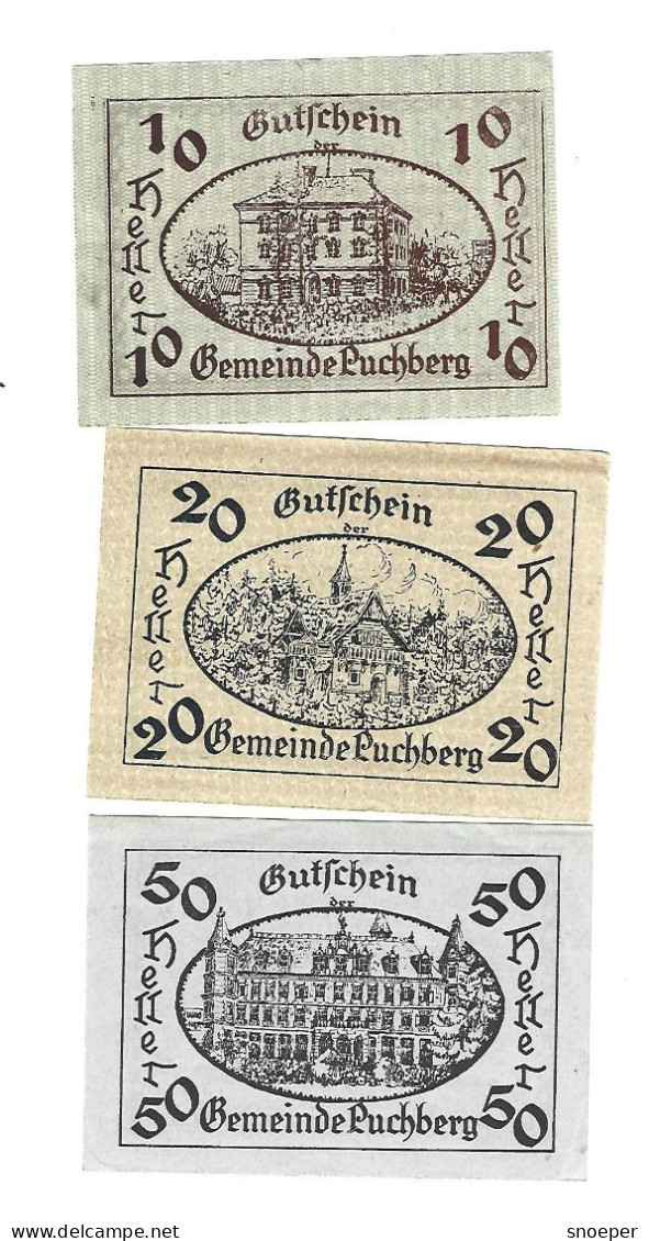 **notgeld   Austria Puchberg Serie  Compleet   785a - Oesterreich