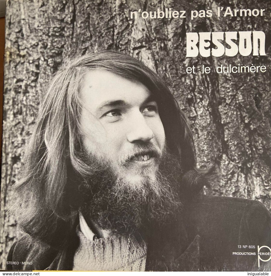 Claude Besson ‎– N'Oubliez Pas L'Armor Label Perides Breton Celtic Folk, World, & Country 1973 - Country En Folk