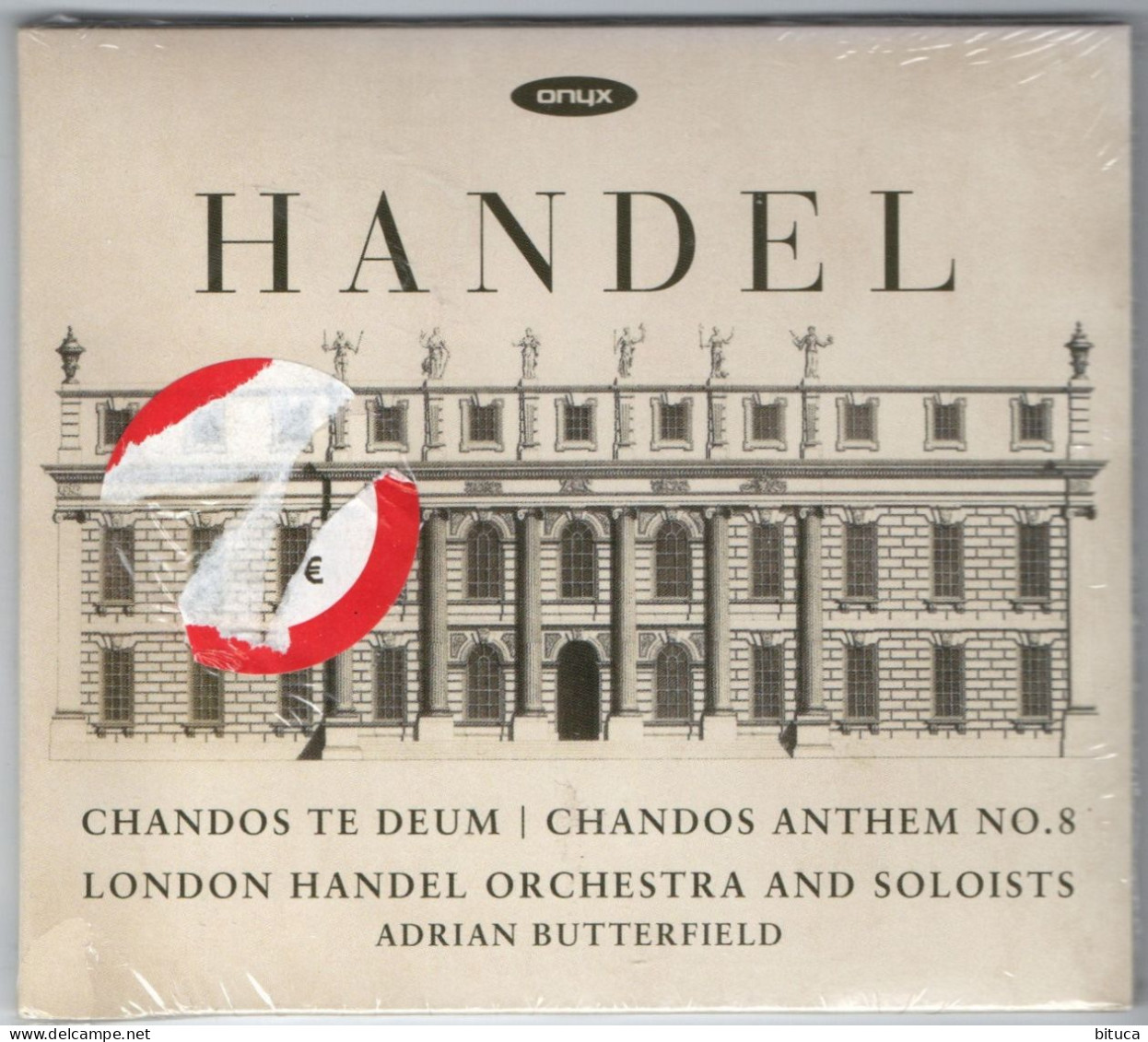 CD Neuf Sous Blister 21 Titres Handel – London Handel Orchestra And Soloists, Adrian Butterfield - Chandos Te Deum - Clásica