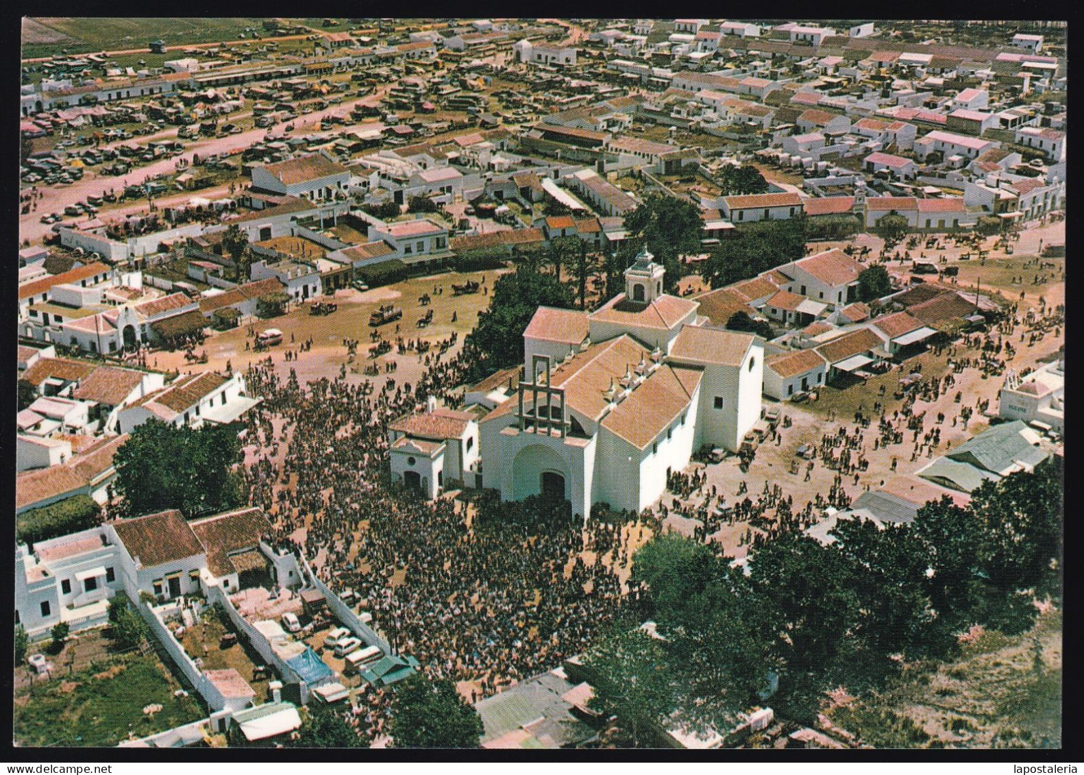 Almonte. *Vista Aérea Del Rocío* Arribas Nº 27. Fot. Gasan. Nueva. - Huelva