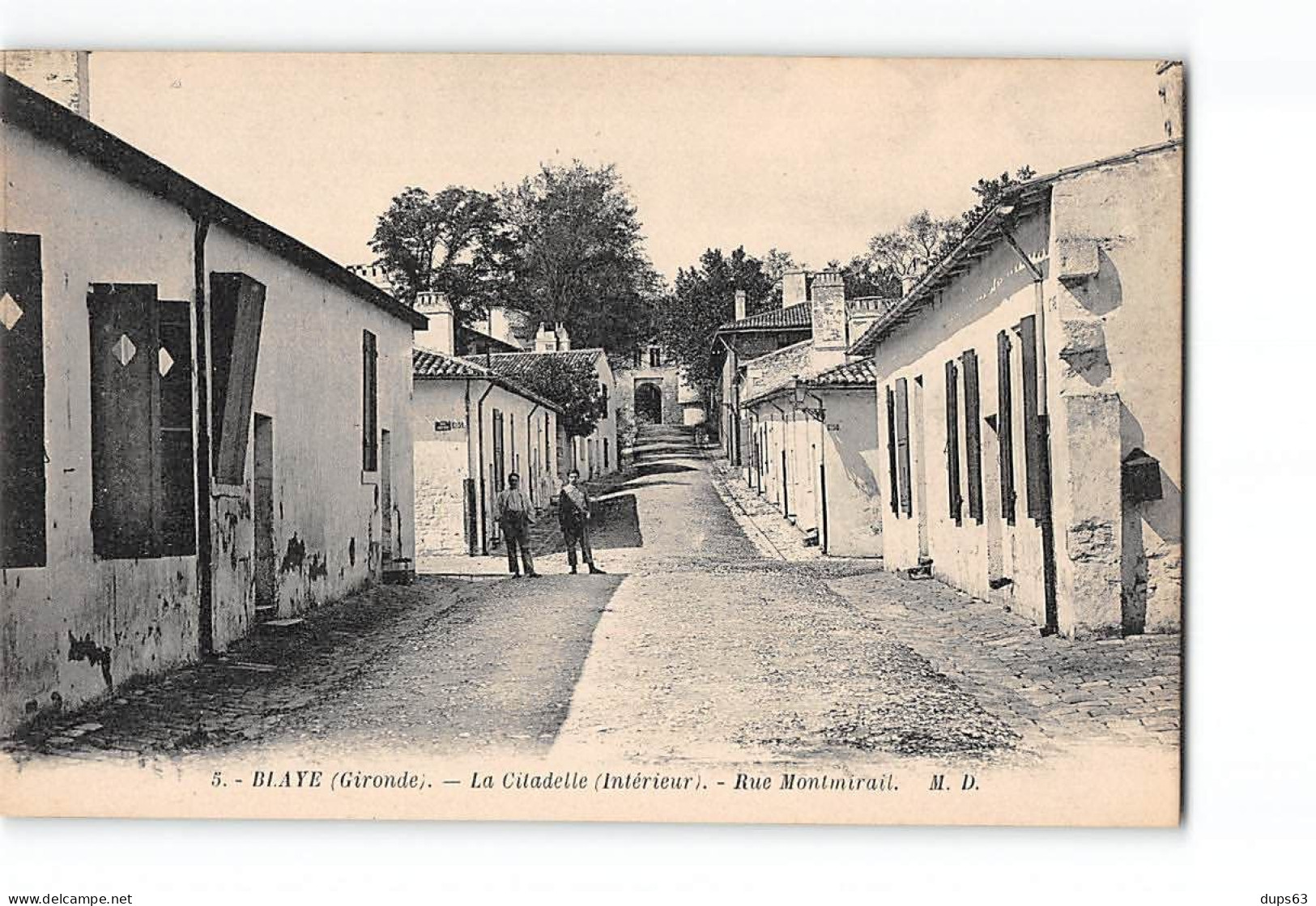 BLAYE - La Citadelle - Rue Montmirail - Très Bon état - Blaye