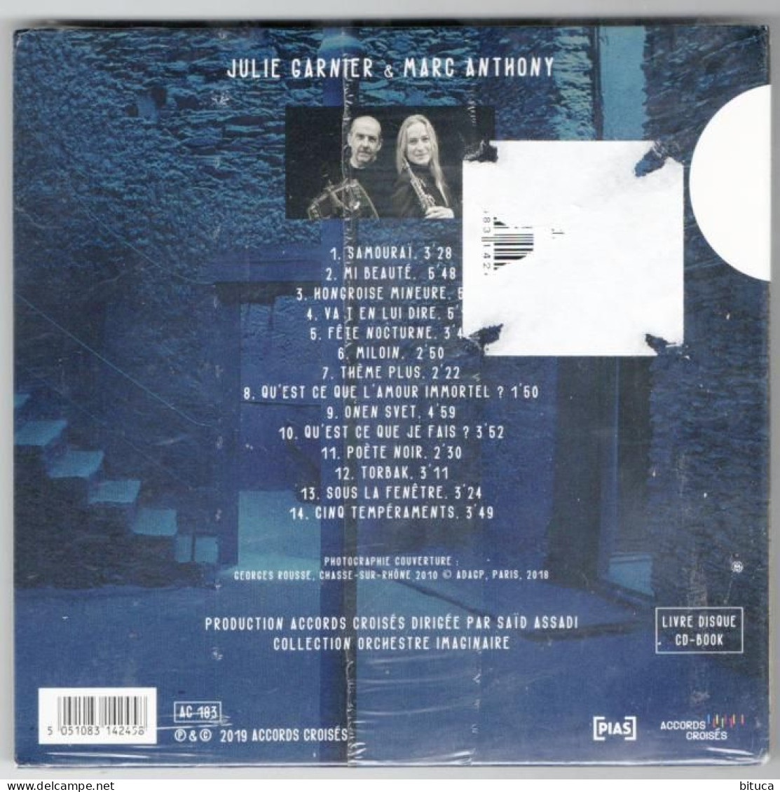 CD Neuf Sous Blister 14 Titres Artho Duo ‎– Ciel Oblique - Música Del Mundo