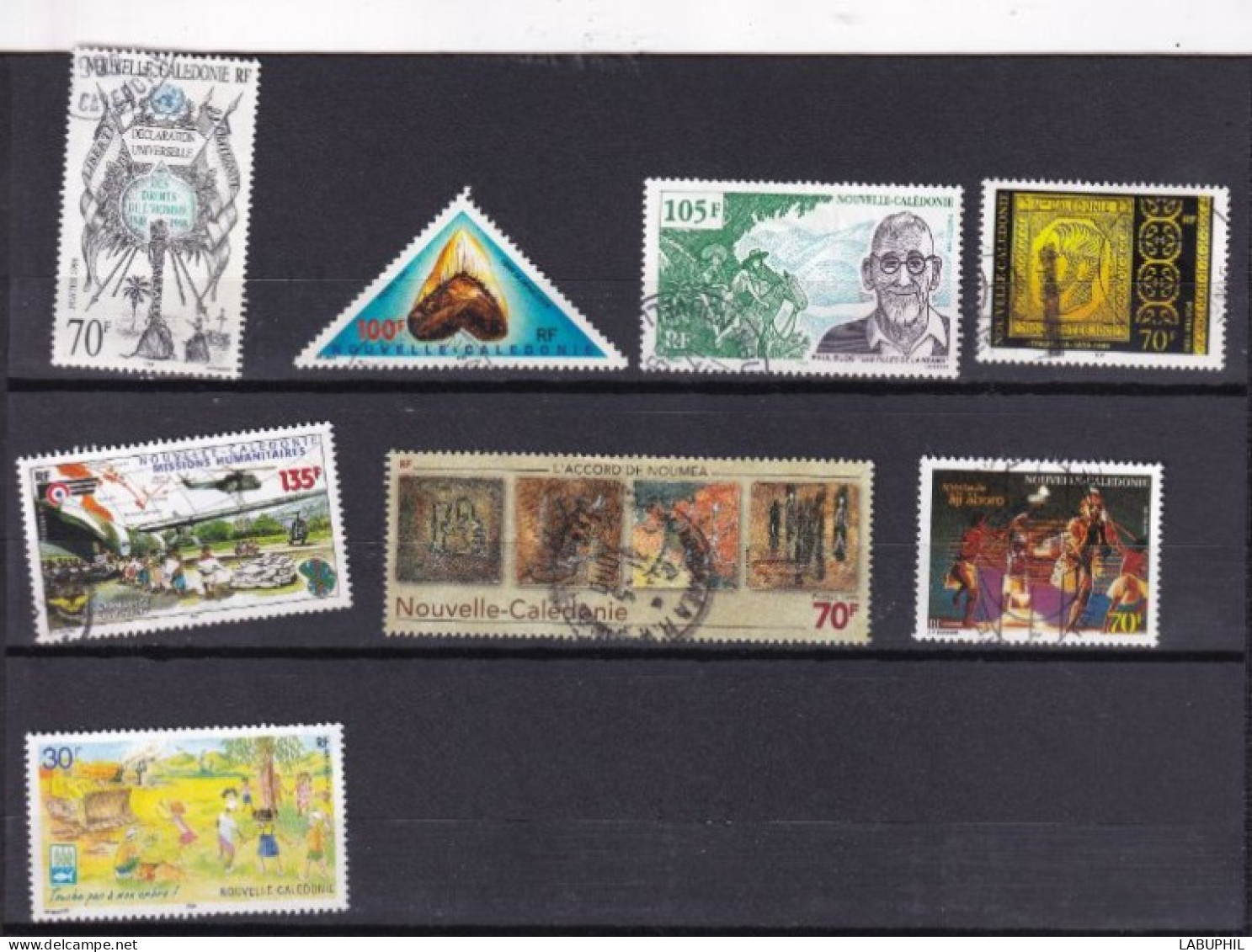 NOUVELLE CALEDONIE Dispersion D'une Collection Oblitéré Used  Petit Lot 1998/99 - Used Stamps