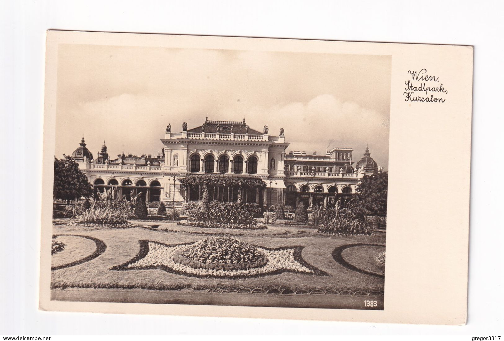 E5472)  3 X WIEN - Schöne Alte FOTO AK Rathaus Mehrbild U. Stadtpark Kursalo2 - Belvedere