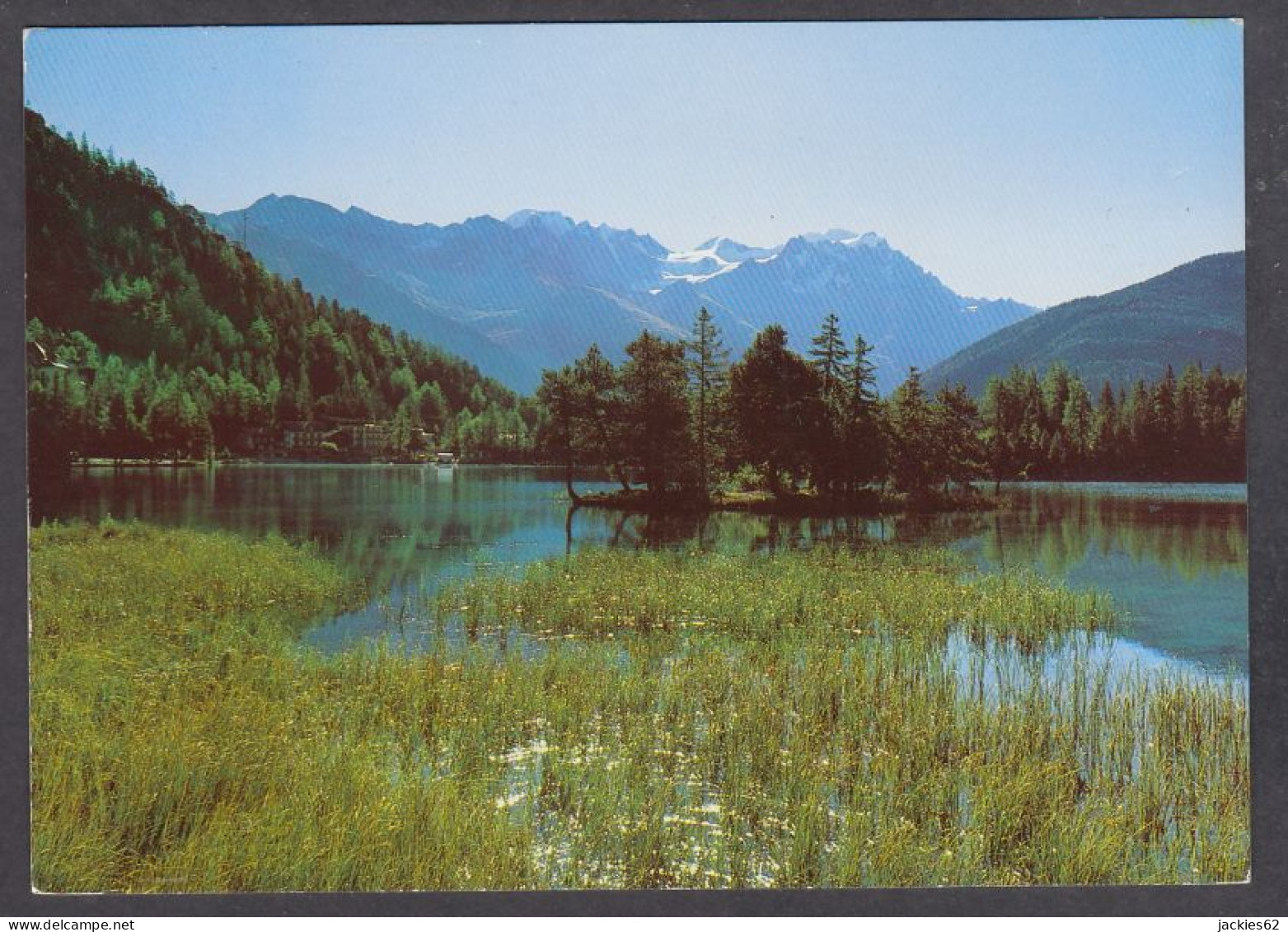 120965/ CHAMPEX, Contrejour Matinal Sur Le Lac Et Le Grand-Combin - Orsières