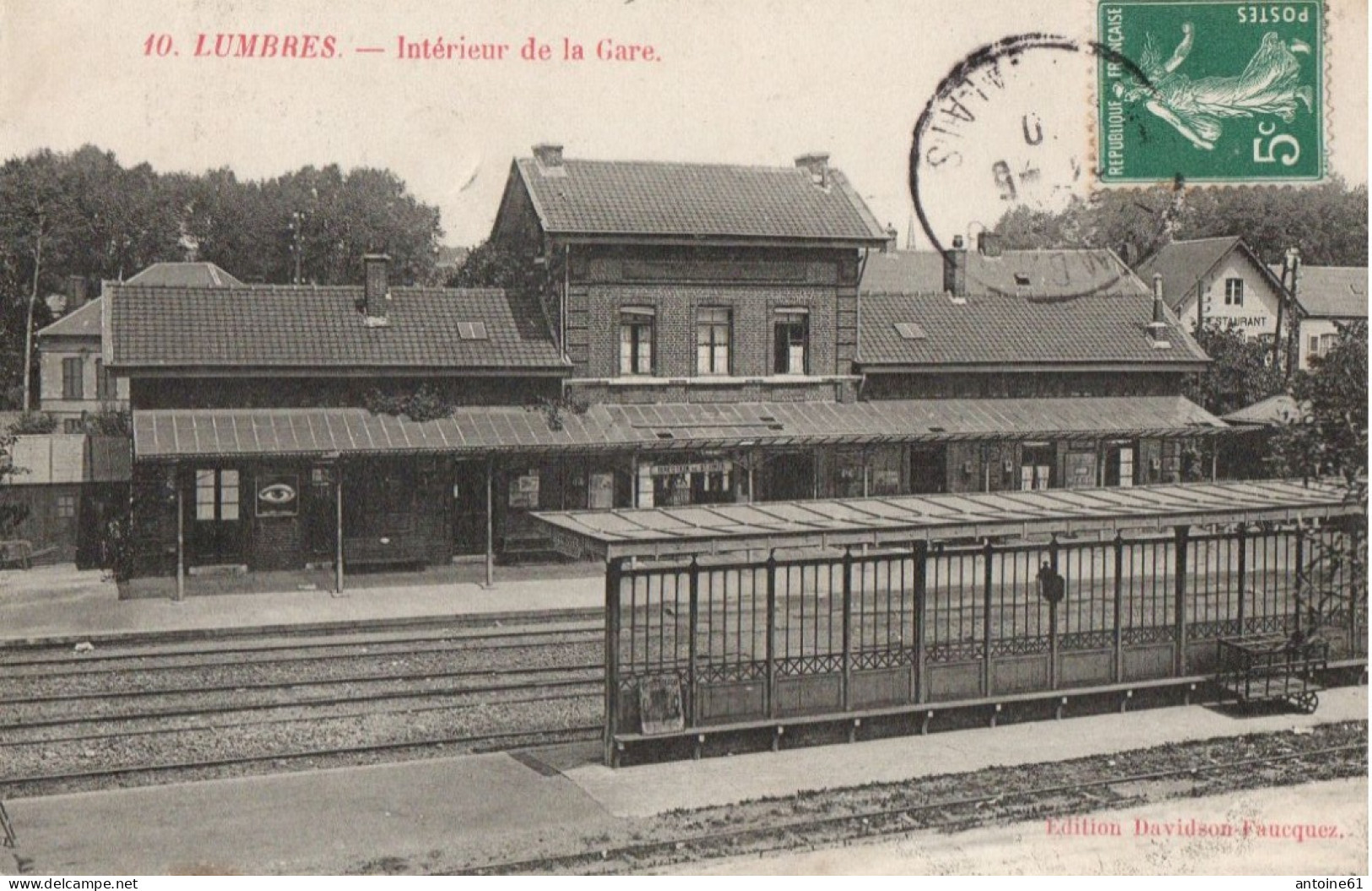 LUMBRES - Intérieur De La Gare - Lumbres