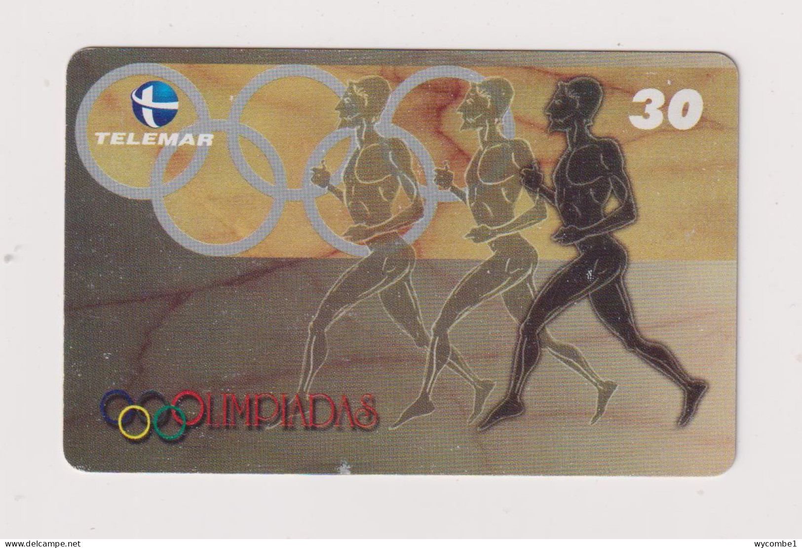 BRASIL -  Olympic Games Inductive  Phonecard - Brésil