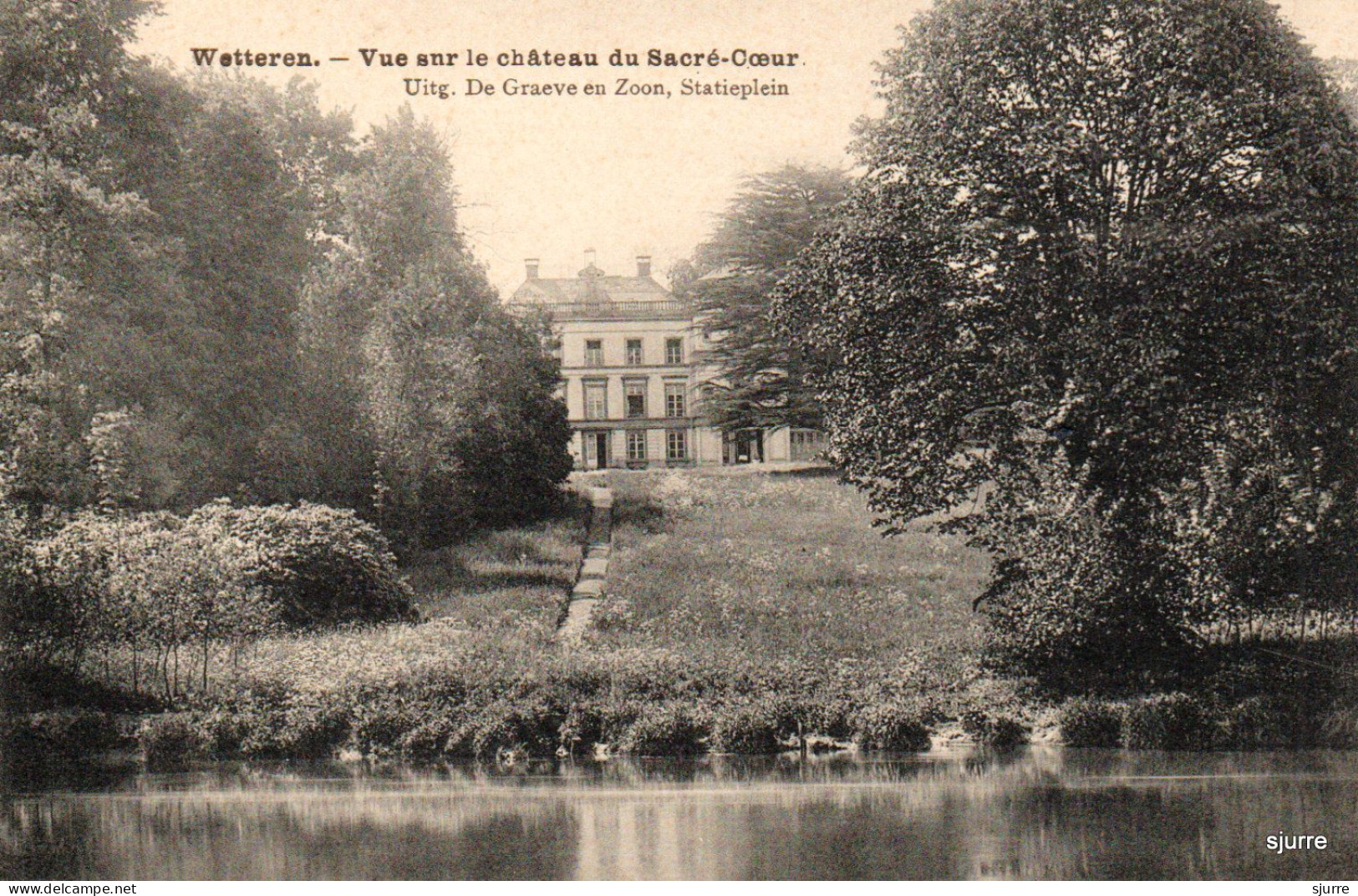 Wetteren - Kasteel - Vue Sur Le Château De Sacré-Coeur - Wetteren