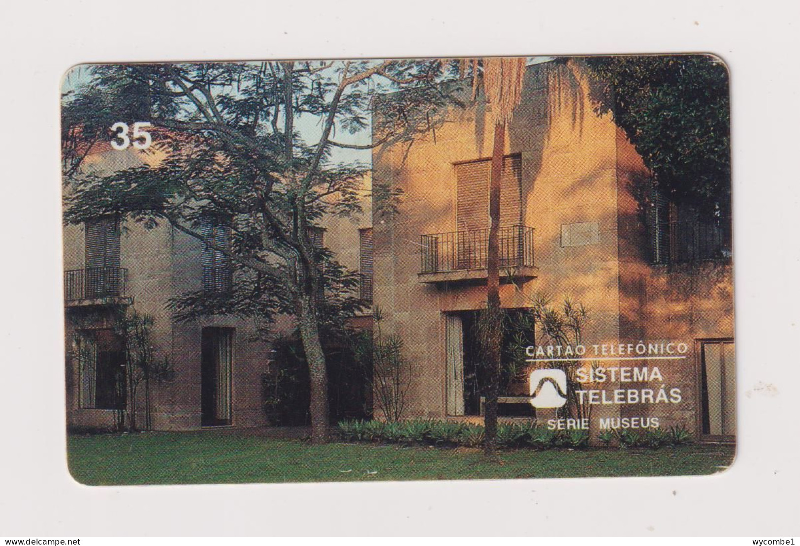 BRASIL -  Castro Maya Museum Inductive  Phonecard - Brasil