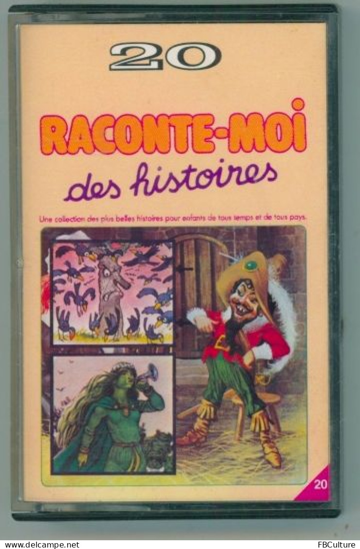 Raconte-moi Des Histoires 20 : Rumpelstilzchen, Heidi, Dame Verte, Livre Animaux, Arbre Grognon, Horrible Jules Tordu - Cassettes Audio