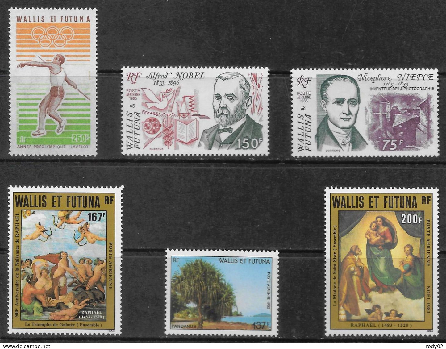 WALLIS ET FUTUNA - PA 126 A 131 - NEUF** MNH - Ongebruikt