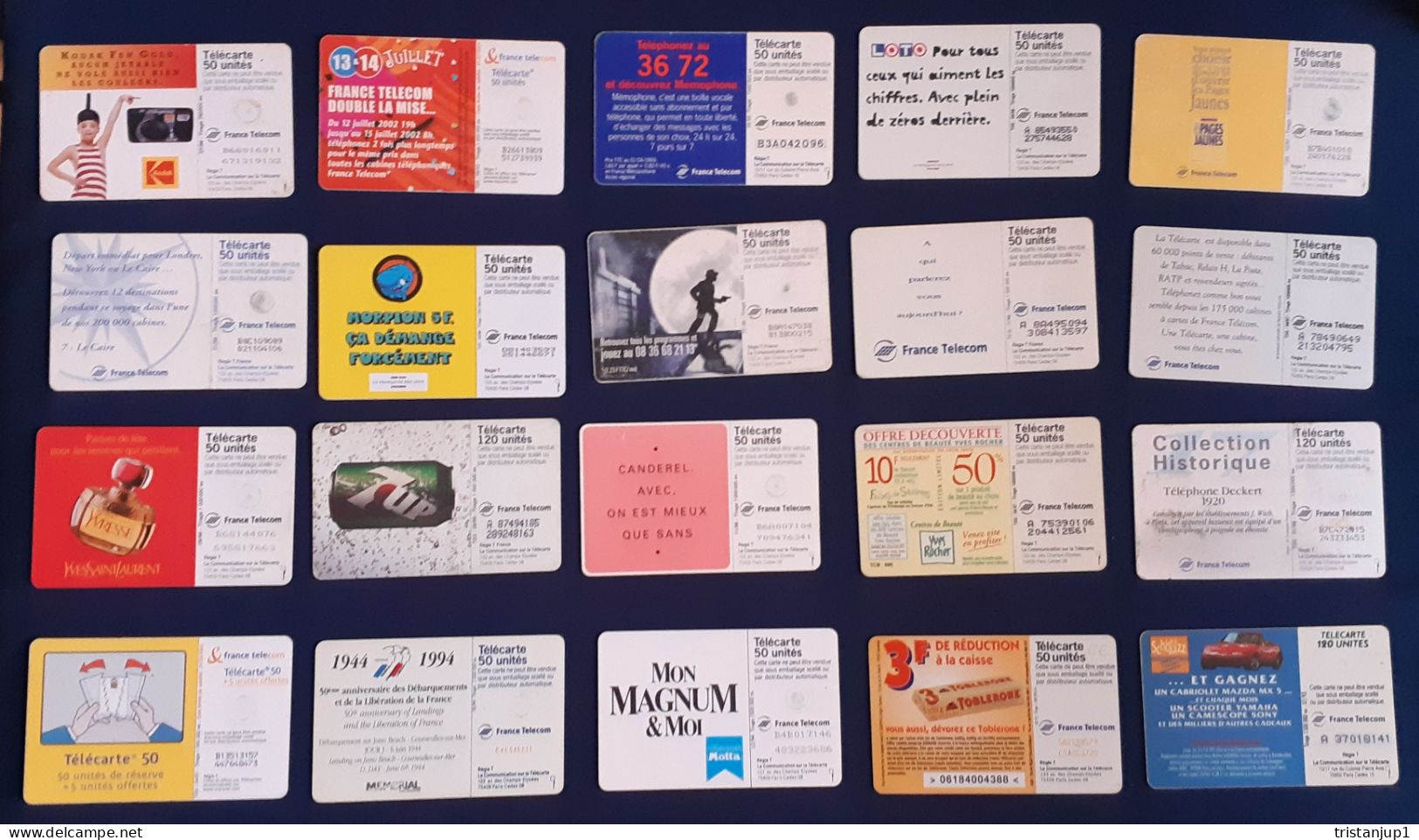 Lot De 58 Cartes Téléphoniques Telecartes