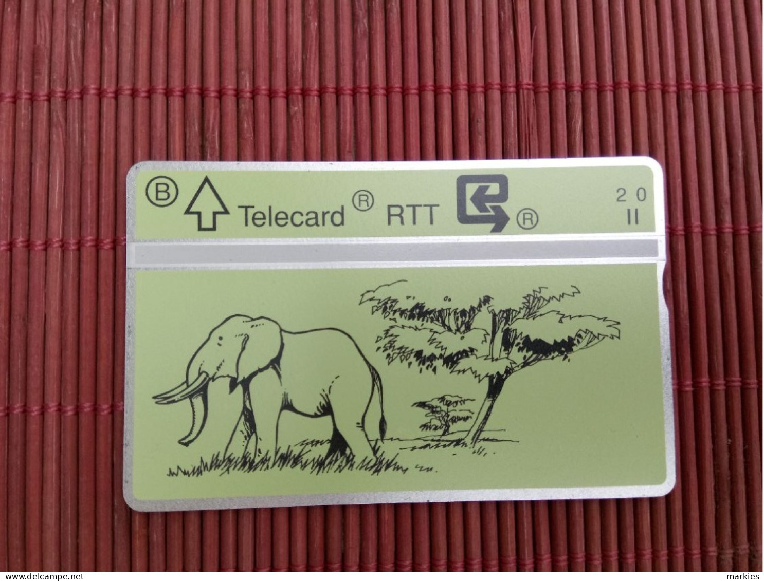 Elephant  Phonecard Mint Only 1000 EX Made  Rare ! - Selva