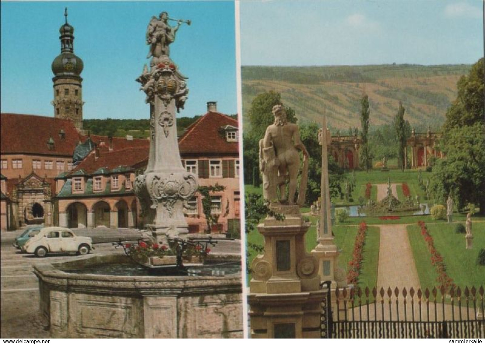 64835 - Weikersheim - Schloss, U.a. Blick In Den Park - Ca. 1980 - Tauberbischofsheim