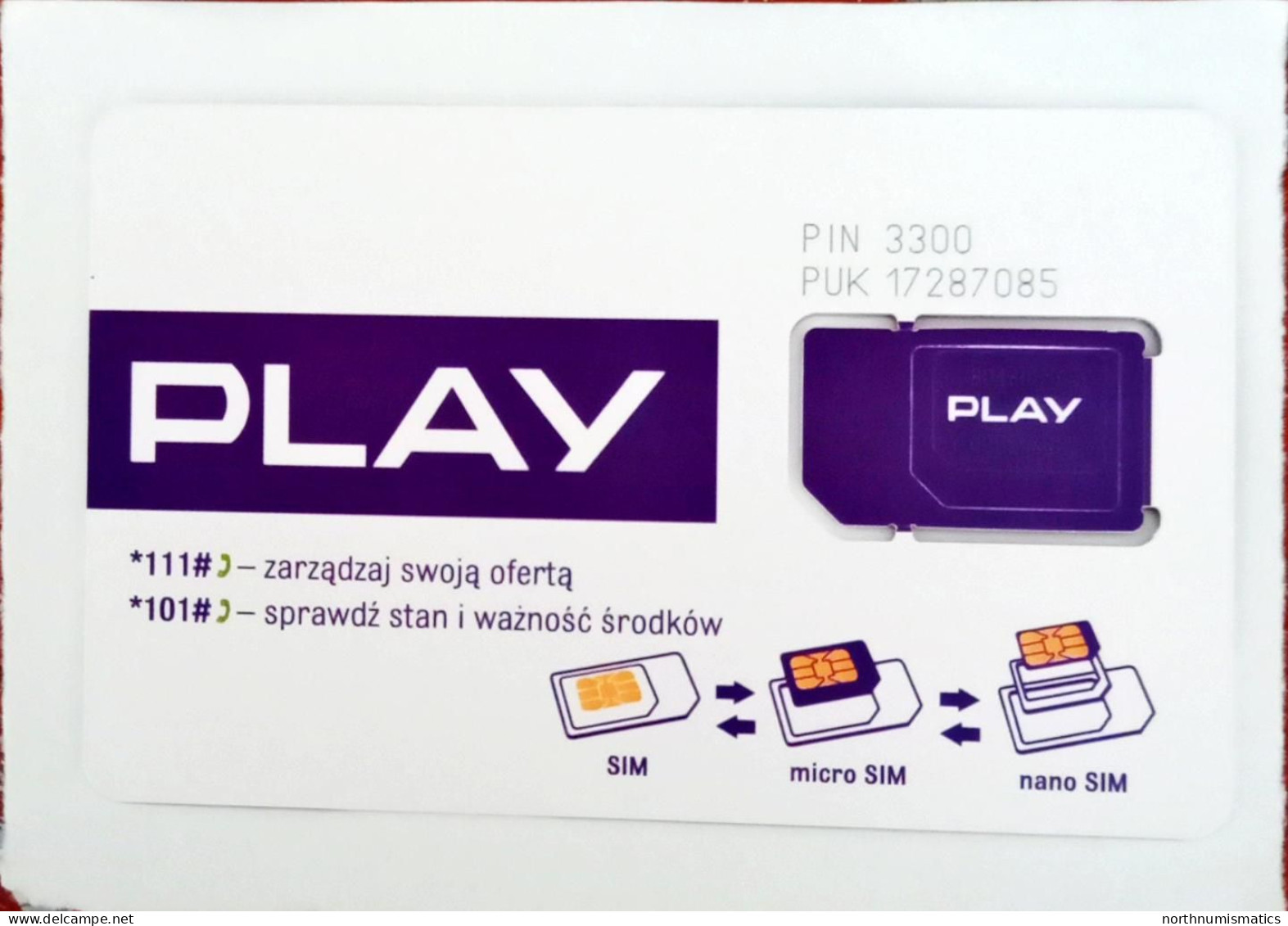 Play Gsm Original  Chip Sim Card - Lots - Collections