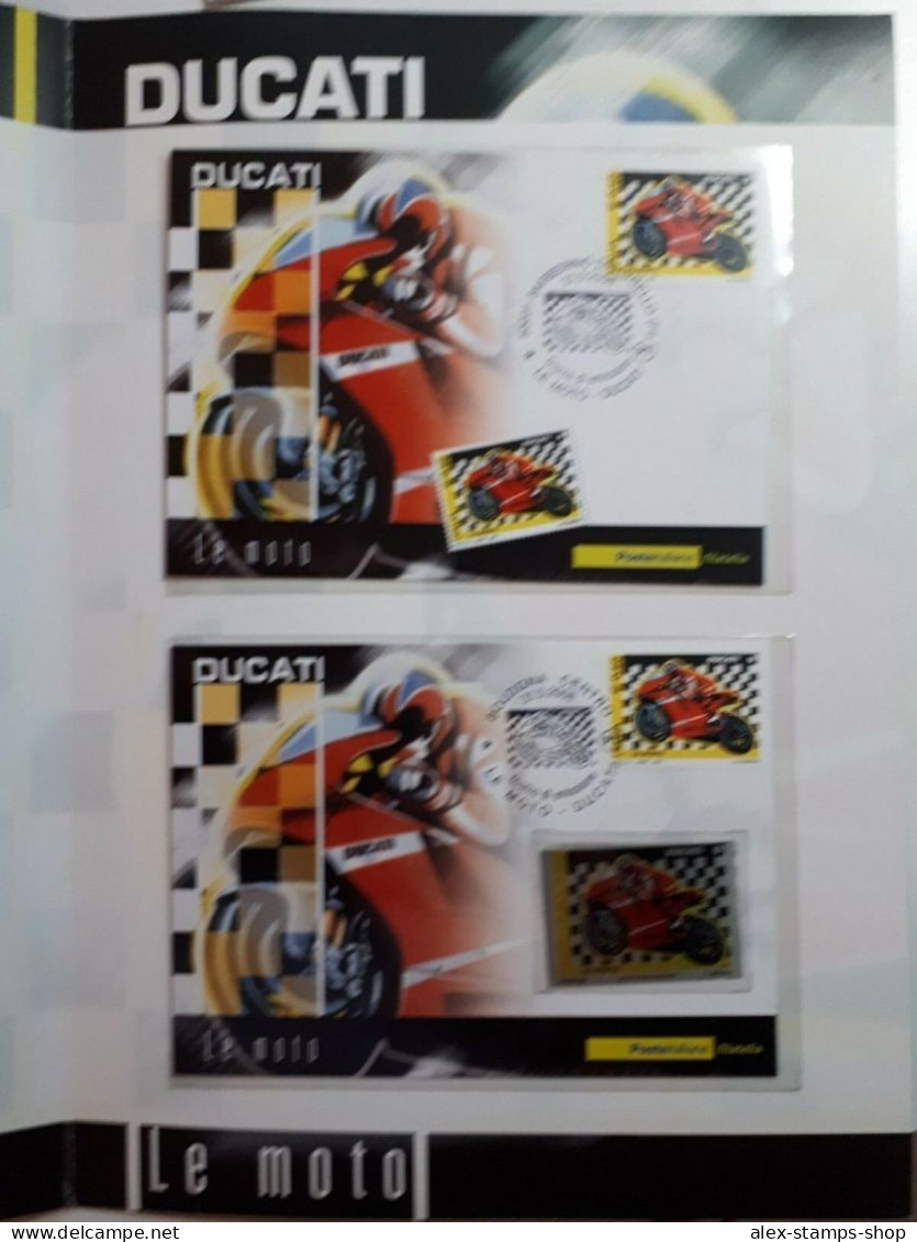 ITALIA 2008 FOLDER - DUCATI - MOTORI - CORSE - SPORT - Pochettes