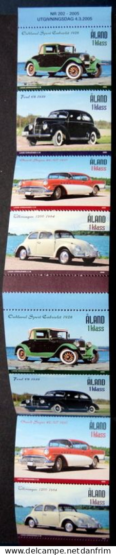 Aland 2005  Vintage Cars   MiNr.247-50  MNH (**)  (lot  33) - Aland