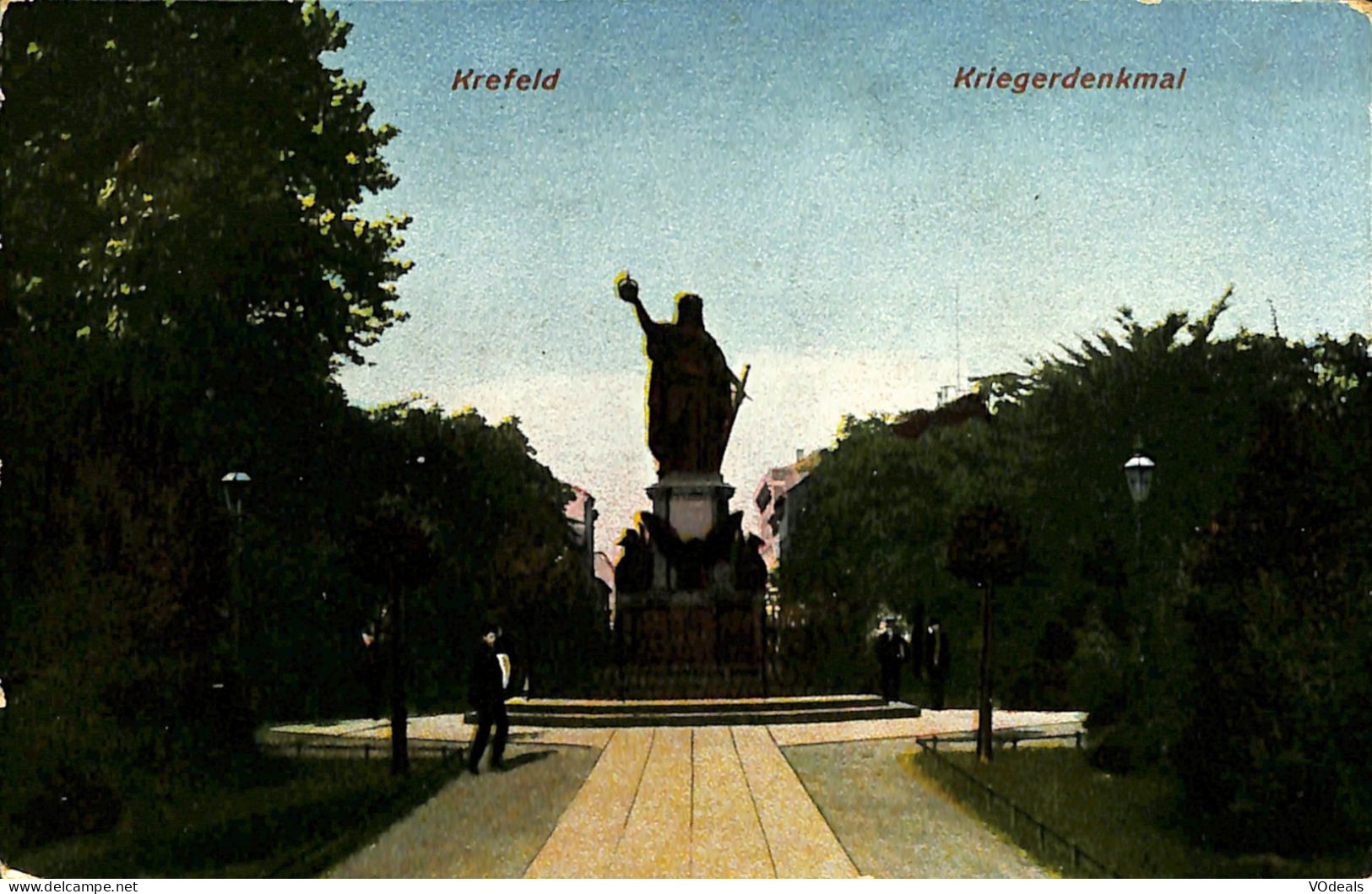 Allemagne - Rhénanie-du-Nord-Westphalie - Krefeld - Crefeld - Kriegerdenkmal - Krefeld