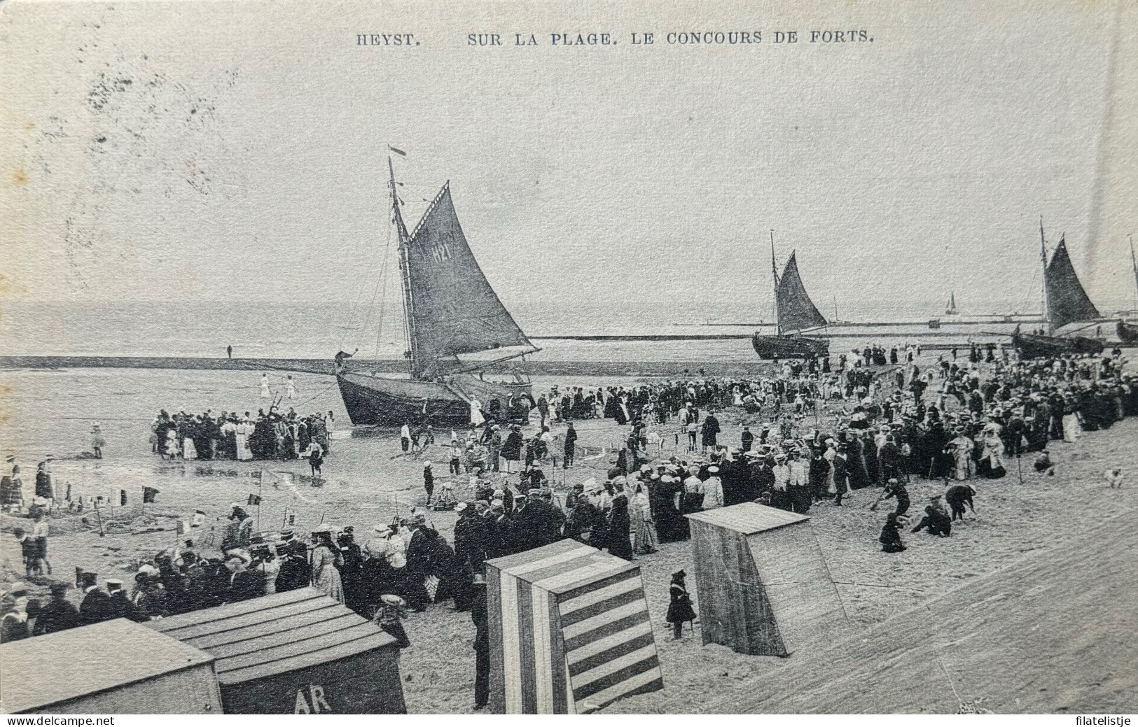 Heist Concours De Forts Sur La Plage - Heist