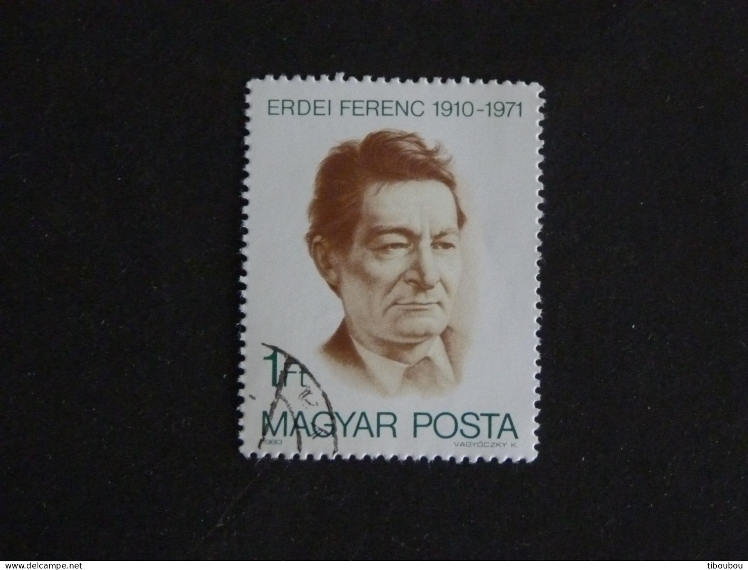 HONGRIE HUNGARY MAGYAR YT 2751 OBLITERE - FERNC ERDEI ACADEMICIEN ET ECONOMISTE AGRAIRE - Used Stamps