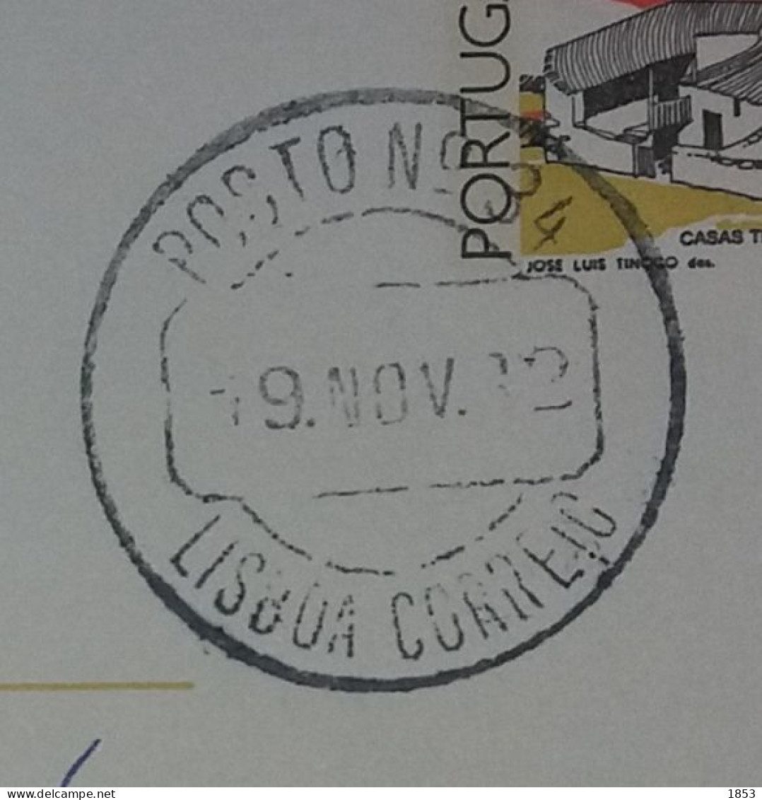 MARCOFILIA - POSTOS PARTICULARES - POSTO Nº34 /LISBOA CORREIO - Postmark Collection