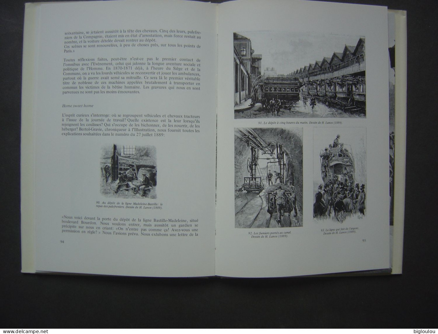 Beau Livre Cartonné - PARIS NAGUERE - TRANSPORTS PUBLIC - Ferrocarril & Tranvías