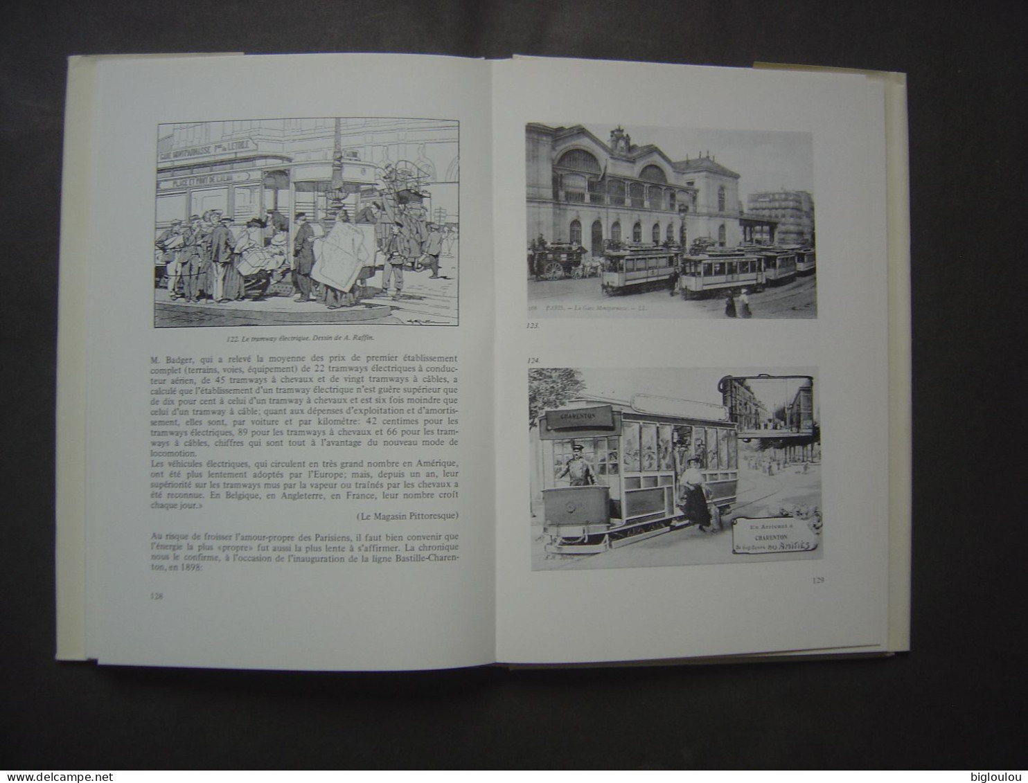 Beau Livre Cartonné - PARIS NAGUERE - TRANSPORTS PUBLIC - Ferrocarril & Tranvías