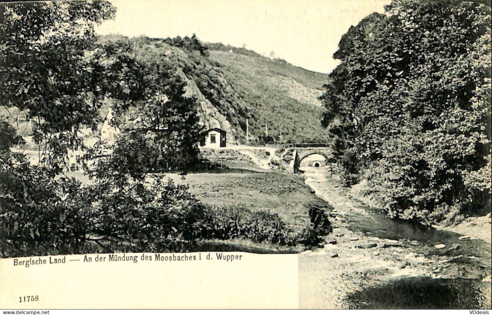 Allemagne - Bergische Land - An Der Mündung Des Moosbaches I D. Wupper - A Identifier