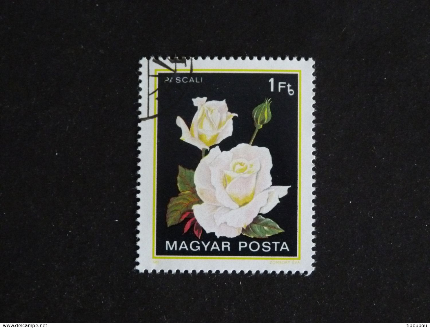 HONGRIE HUNGARY MAGYAR YT 2806 OBLITERE - ROSE FLORE FLEUR FLOWER BLUME - Oblitérés