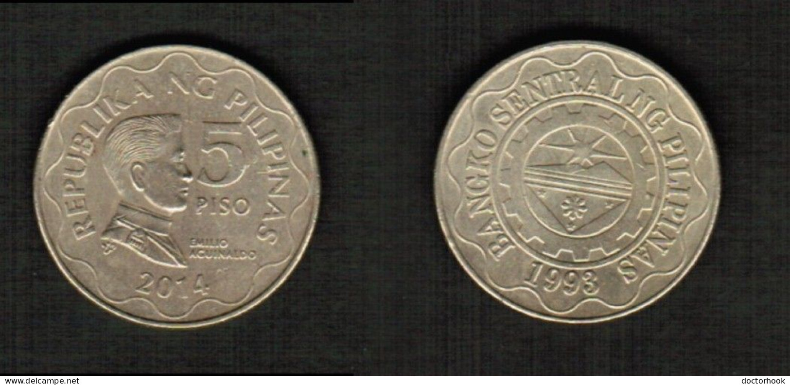 PHILIPPINES    5 PISO 2014 (KM # 272) #7741 - Philippinen