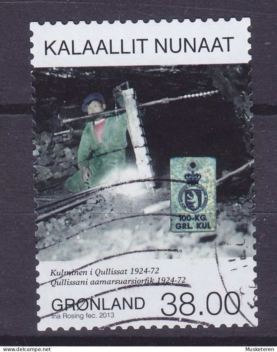 Greenland 2013 Mi. 630, 38.00 (Kr) Bergbau (IV) Kohlebergwerk In Qullissät - Usati