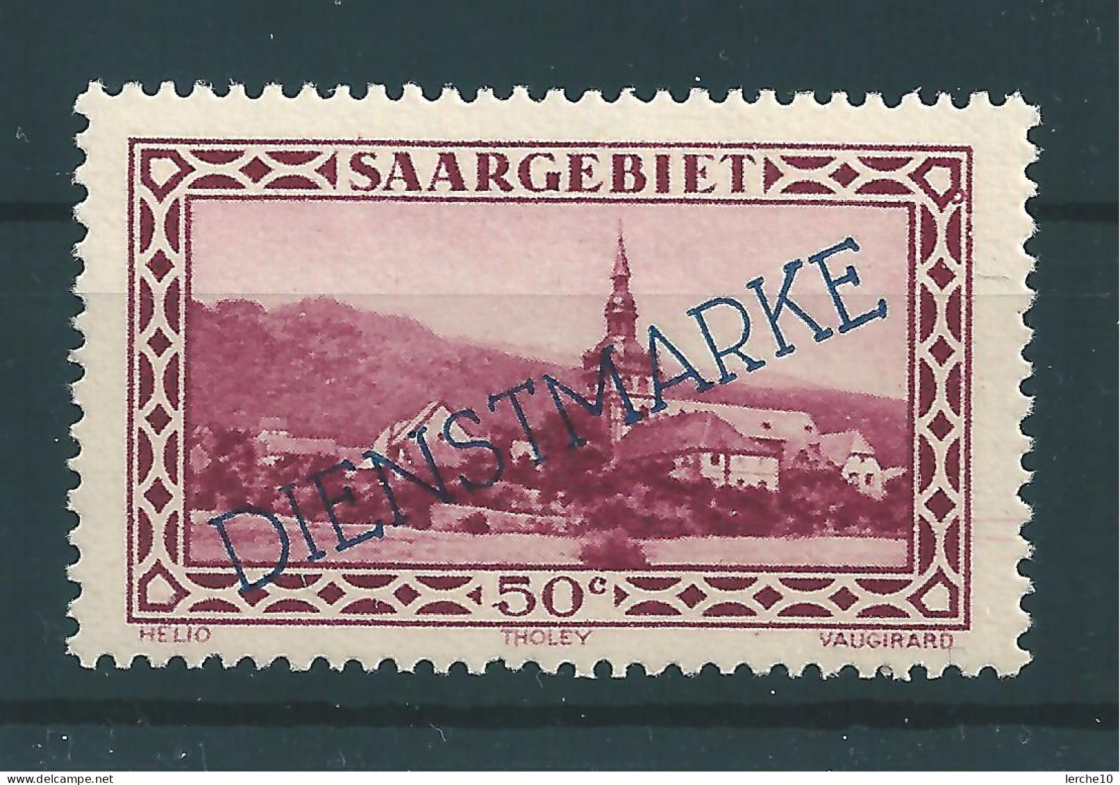 Saar MiNr. D 28 III **   (sab07) - Dienstmarken