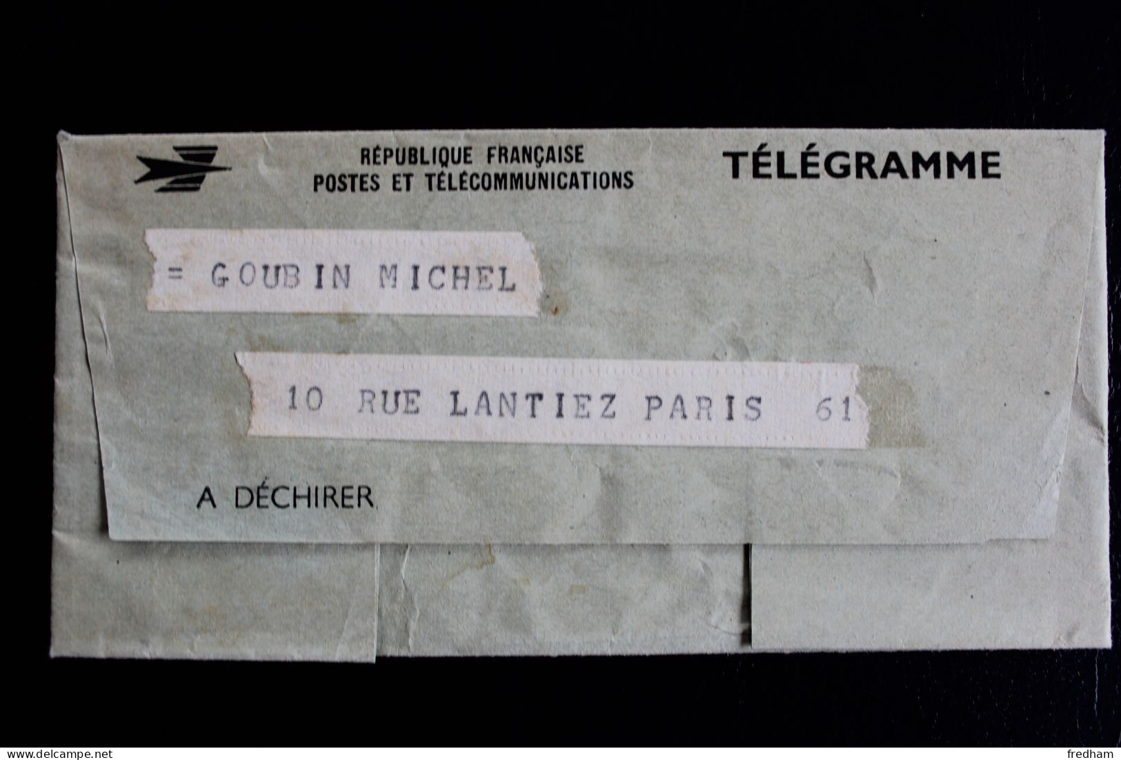 1964 TELEGRAMME CAD PARIS 6 AV DE ST OUEN (17e) Du 5-6-1964 TTB - Telegraphie Und Telefon