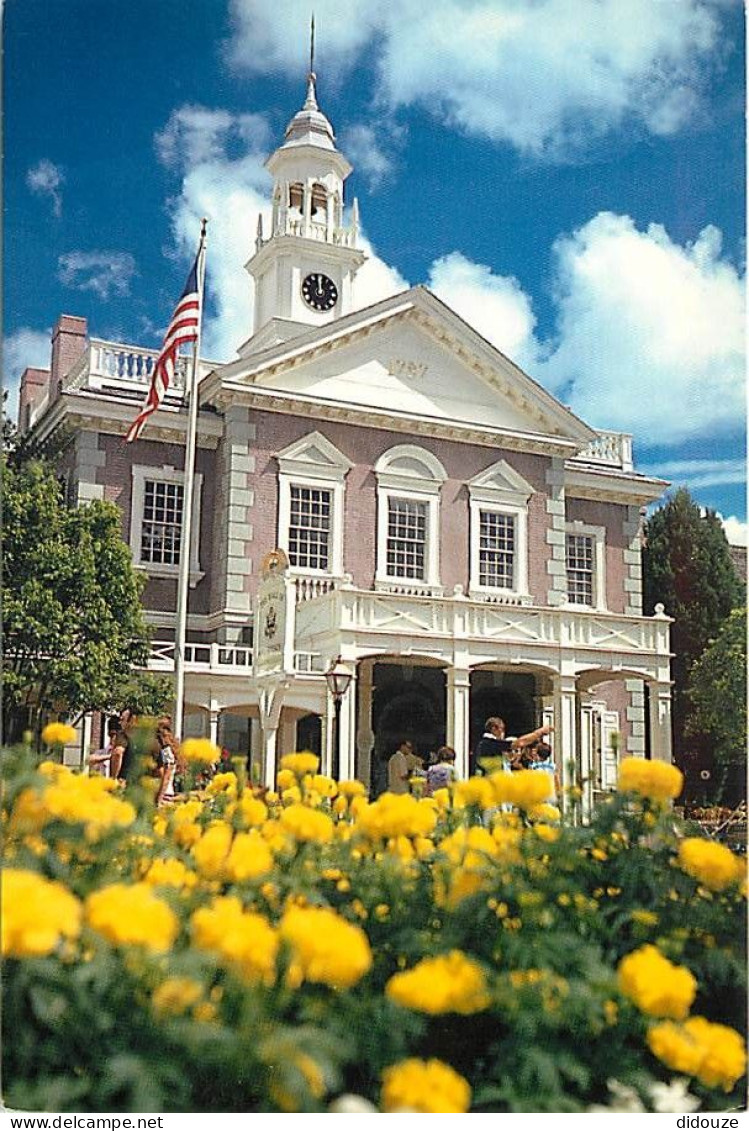 Parc D'Attractions - Walt Disney World - Hall Of Presidents - Fleurs - Etats-Unis - Floride - Orlando - Carte Neuve - CP - Disneyworld